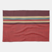 Linge De Cuisine Bande des nuances Brown (Horizontal)