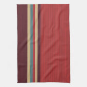 Linge De Cuisine Bande des nuances Brown (Vertical)