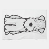 Linge De Cuisine Bande dessinée blonde comme les blés doucement (Horizontal)