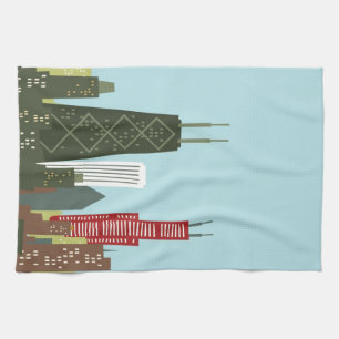 Linge De Cuisine Bande dessinée Chicago