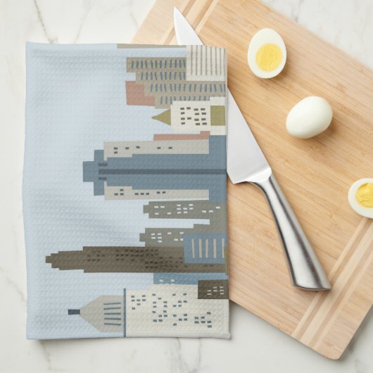 Linge De Cuisine Bande dessinée Cincinnati (Quart Plié)