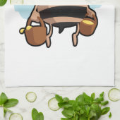 Linge De Cuisine Bande dessinée d'abeille (Plié)