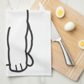 Linge De Cuisine Bande dessinée de chien de Goldendoodle (Quart Plié)