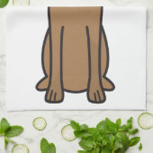 Linge De Cuisine Bande dessinée de chien de Rhodesian Ridgeback (Plié)
