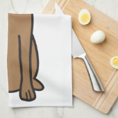 Linge De Cuisine Bande dessinée de chien de Rhodesian Ridgeback (Quart Plié)