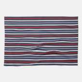 Linge De Cuisine Bande Nautique (Horizontal)