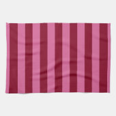 Linge De Cuisine Bande rose Flamant rose de salsa (Horizontal)