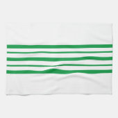 Linge De Cuisine Bande verte (Horizontal)