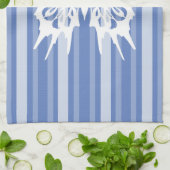 Linge De Cuisine Bande victorienne du Danube avec papillon (Plié)