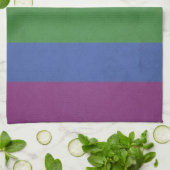 Linge De Cuisine Bandes arc-en-ciel (Plié)
