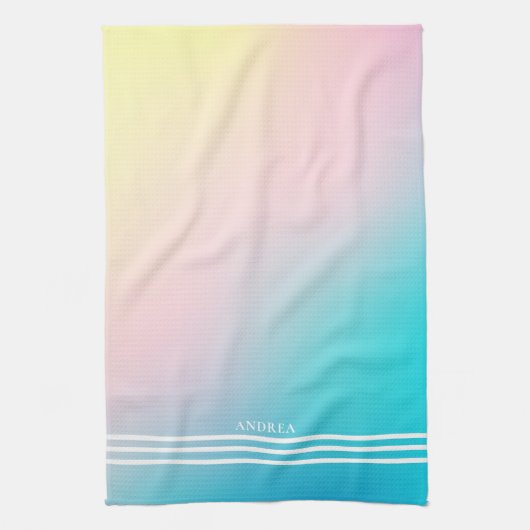 Linge De Cuisine Bandes blanches arrière - plans à pente douce (Vertical)