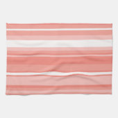 Linge De Cuisine Bandes coralliennes (Horizontal)