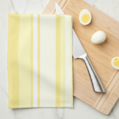 Linge De Cuisine Bandes de citron (Quart Plié)