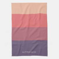 Bandes de couleur automne -