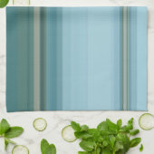 Linge De Cuisine Bandes de couleurs de l'échéance (Plié)