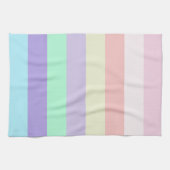 Linge De Cuisine Bandes de couleurs Unicorne (Horizontal)