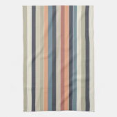 Linge De Cuisine Bandes de palette de couleurs cool (Vertical)