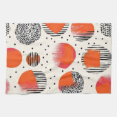 Linge De Cuisine Bandes de tranches de Citron Audacieuses (4) (Horizontal)
