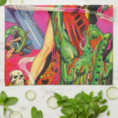 Linge De Cuisine BANDES DESSINÉES ICONIQUES de la SCIENCE-FICTION (Plié)