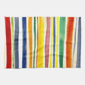 Linge De Cuisine bandes d'été (Horizontal)