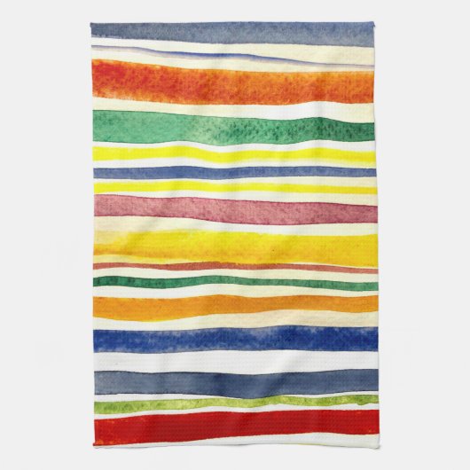 Linge De Cuisine bandes d'été (Vertical)