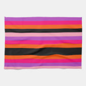 Linge De Cuisine Bandes d'Halloween contemporaines (Horizontal)