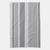 Linge De Cuisine Bandes grises (Vertical)