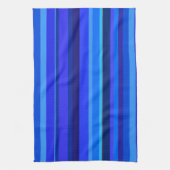 Linge De Cuisine Bandes horizontales bleues (Vertical)