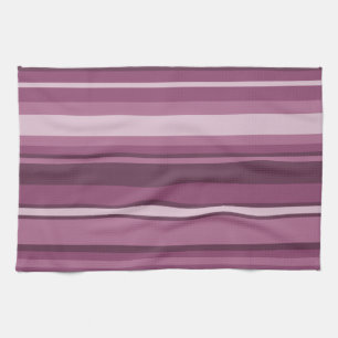 Linge De Cuisine Bandes mauves