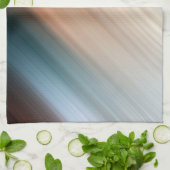 Linge De Cuisine Bandes multicolores cool (Plié)