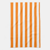 Linge De Cuisine Bandes orange et blanches de sécurité (Vertical)