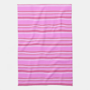 Linge De Cuisine Bandes roses