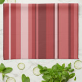 Linge De Cuisine Bandes rouges (Plié)