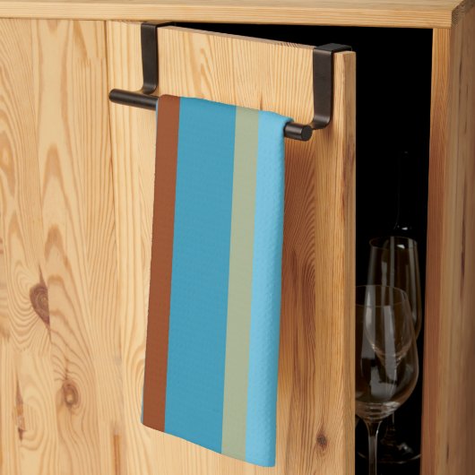Linge De Cuisine Bandes sud-ouest 15 (Pliage en tiers)