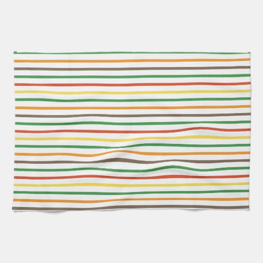 Linge De Cuisine Bandes super rétro (Horizontal)