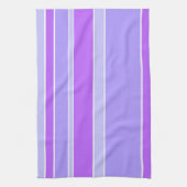Linge De Cuisine Bandes violettes (Vertical)