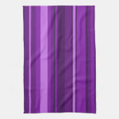 Linge De Cuisine Bandes violettes (Vertical)