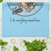 Linge De Cuisine Bandicoot I Do Everything Around Here One Man Band (Plié)