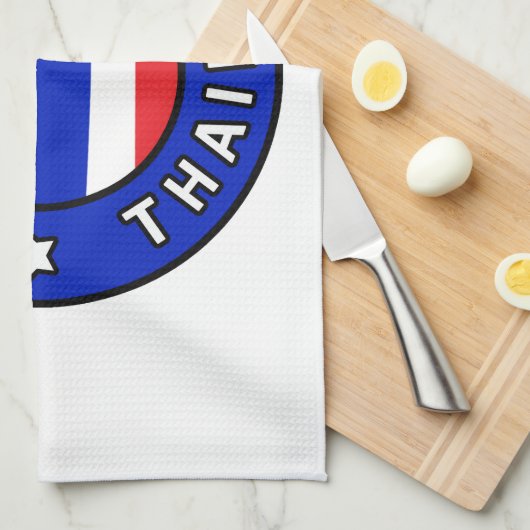 Linge De Cuisine Bangkok Thaïlande (Quart Plié)