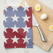Linge De Cuisine Bannière étoilée (Quart Plié)