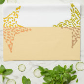 Linge De Cuisine Bannière étoilée de pêche (Plié)