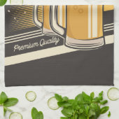 Linge De Cuisine Bar de pub de bière froide Premium personnalisé (Plié)