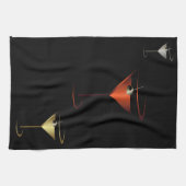 Linge De Cuisine Bar Towel - Martini Cocktail Party (Horizontal)