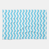 Linge De Cuisine Barbade Surf Wave Chevron (Horizontal)