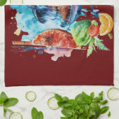 Linge De Cuisine Barbecue et grill (Plié)