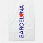 Linge De Cuisine Barcelona love (Vertical)