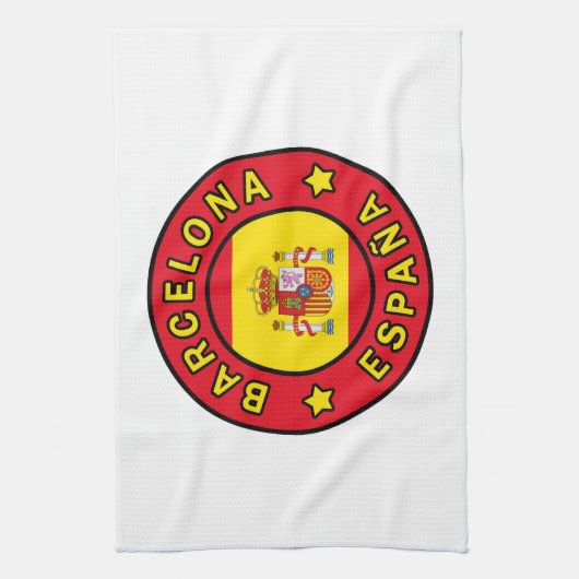 Linge De Cuisine Barcelone Espagne (Vertical)