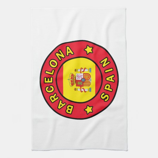 Linge De Cuisine Barcelone Espagne (Vertical)