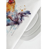 Linge De Cuisine Barnyard Splendor : Aquarelle Hen