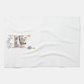 Linge De Cuisine Barre de graduation personnalisée Panier Script Dé (Horizontal)